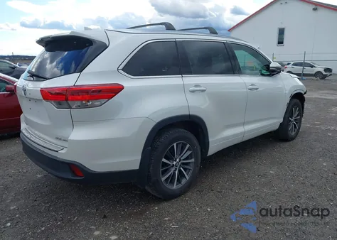 2017 Toyota Highlander Xle из США, поврежденный, VIN 5TDJZRFH2HS390491